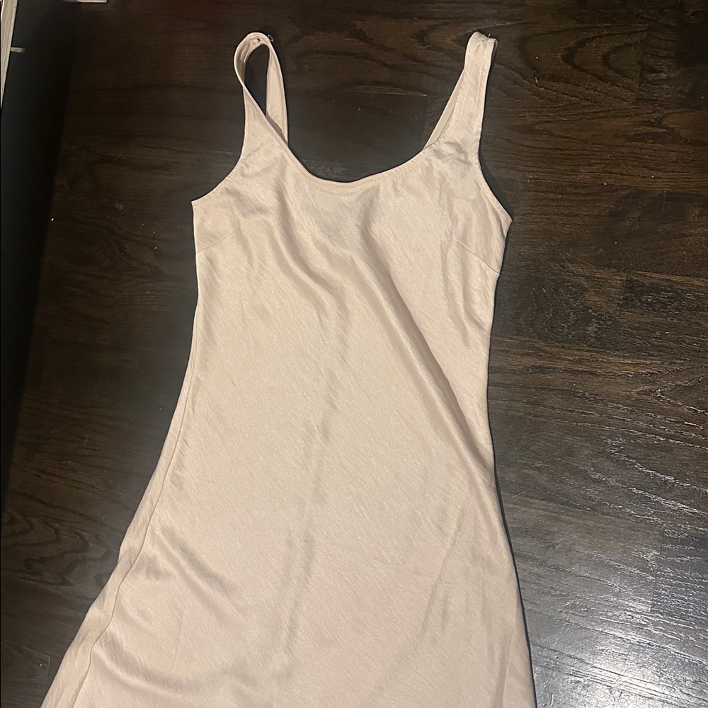 Elegant Cream Maxi Dress